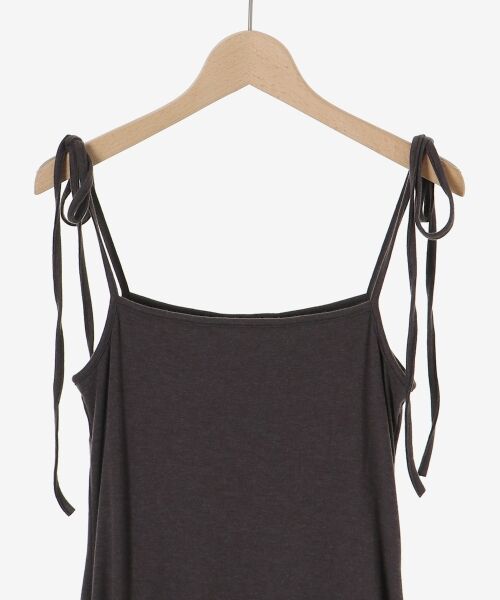 MAJESTIC LEGON / マジェスティックレゴン ミニ丈・ひざ丈ワンピース | カーデセット肩リボンキャミワンピ | 詳細29