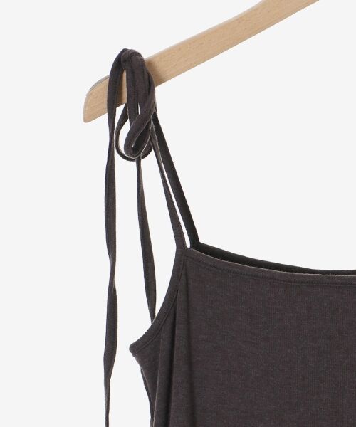 MAJESTIC LEGON / マジェスティックレゴン ミニ丈・ひざ丈ワンピース | カーデセット肩リボンキャミワンピ | 詳細30