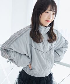 MAJESTIC LEGON / マジェスティックレゴン ブルゾン | リボンライントラックブルゾン