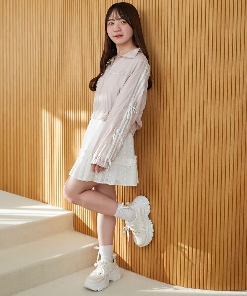 MAJESTIC LEGON / マジェスティックレゴン ブルゾン | リボンライントラックブルゾン | 詳細11