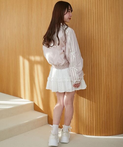 MAJESTIC LEGON / マジェスティックレゴン ブルゾン | リボンライントラックブルゾン | 詳細12