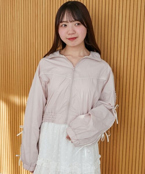 MAJESTIC LEGON / マジェスティックレゴン ブルゾン | リボンライントラックブルゾン | 詳細13