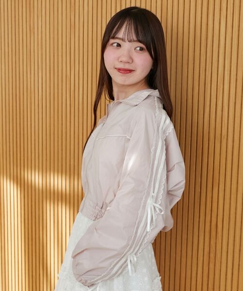 MAJESTIC LEGON / マジェスティックレゴン ブルゾン | リボンライントラックブルゾン | 詳細14