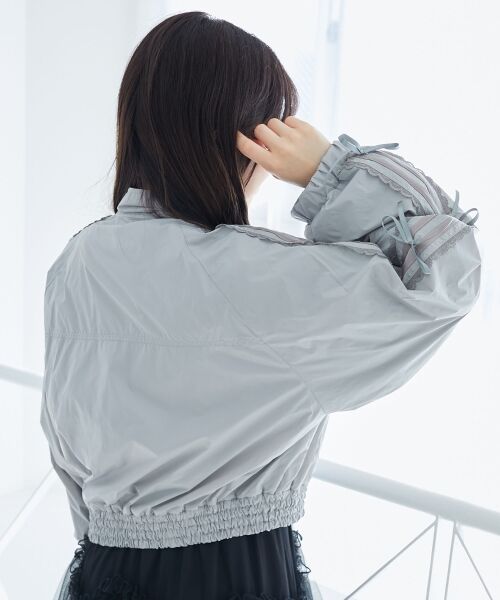 MAJESTIC LEGON / マジェスティックレゴン ブルゾン | リボンライントラックブルゾン | 詳細22