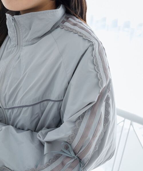 MAJESTIC LEGON / マジェスティックレゴン ブルゾン | リボンライントラックブルゾン | 詳細23