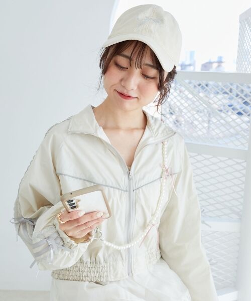 MAJESTIC LEGON / マジェスティックレゴン ブルゾン | リボンライントラックブルゾン | 詳細5