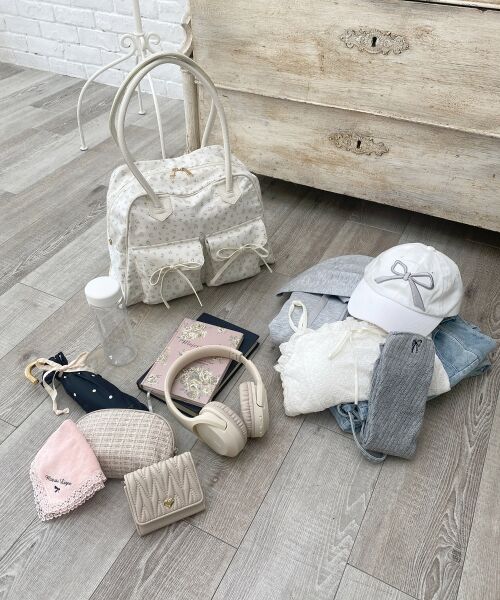 MAJESTIC LEGON / マジェスティックレゴン ボストンバッグ | ◇フラワートラベルボストンバッグ | 詳細1