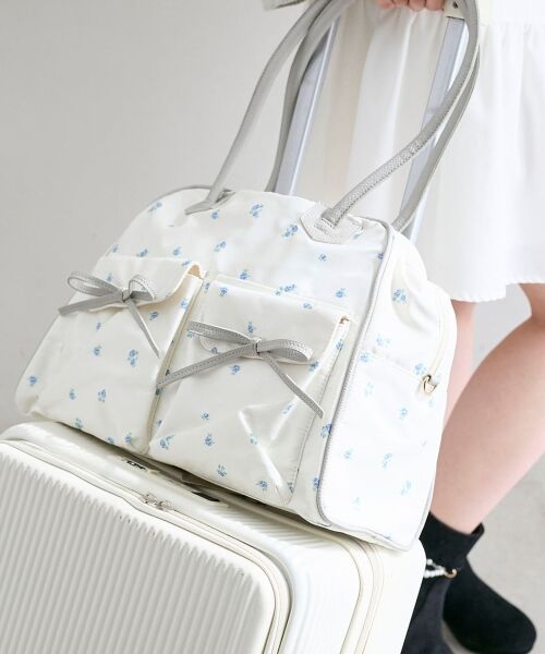 MAJESTIC LEGON / マジェスティックレゴン ボストンバッグ | ◇フラワートラベルボストンバッグ | 詳細14