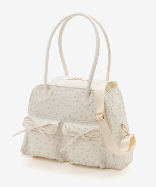 MAJESTIC LEGON / マジェスティックレゴン ボストンバッグ | ◇フラワートラベルボストンバッグ | 詳細21