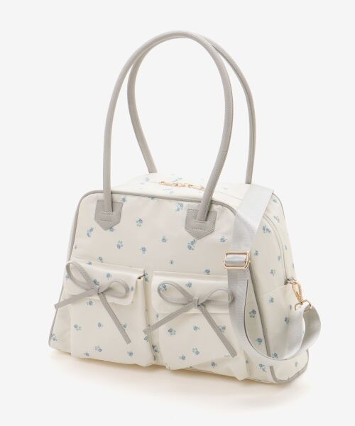 MAJESTIC LEGON / マジェスティックレゴン ボストンバッグ | ◇フラワートラベルボストンバッグ | 詳細22