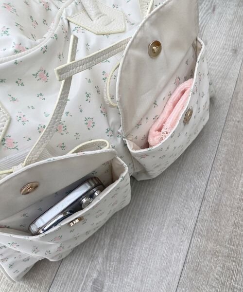 MAJESTIC LEGON / マジェスティックレゴン ボストンバッグ | ◇フラワートラベルボストンバッグ | 詳細3