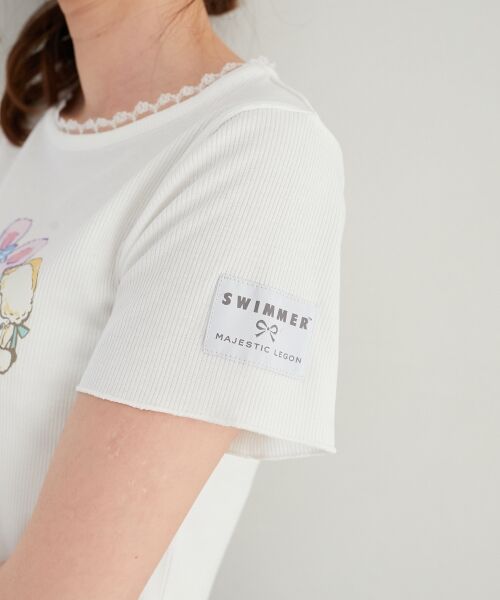 MAJESTIC LEGON / マジェスティックレゴン Tシャツ | SWIMMERコラボ キャラTシャツ | 詳細14