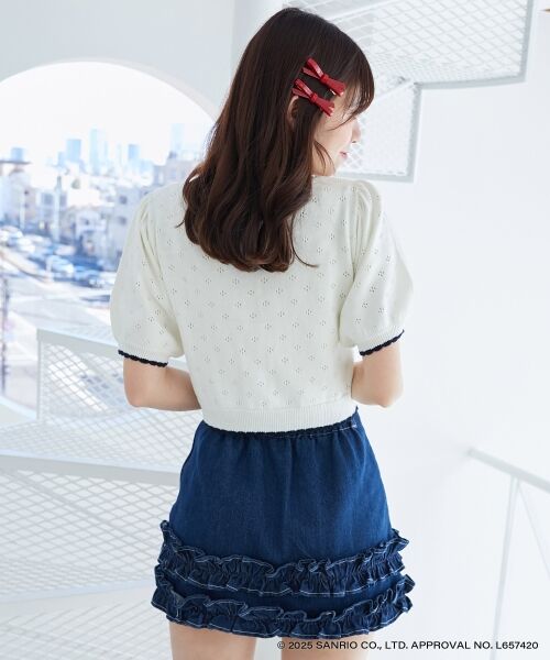 MAJESTIC LEGON / マジェスティックレゴン カーディガン・ボレロ | ハローキティ リボンニットカーデ | 詳細20