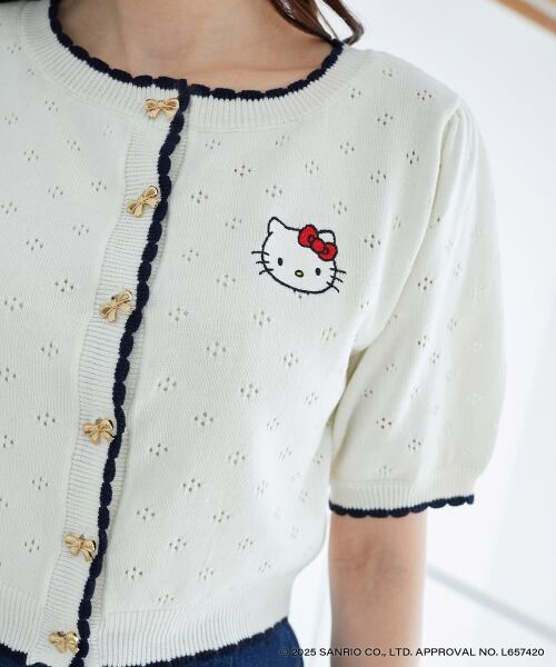 MAJESTIC LEGON / マジェスティックレゴン カーディガン・ボレロ | ハローキティ リボンニットカーデ | 詳細21