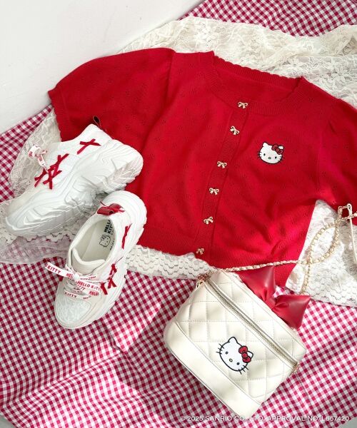 MAJESTIC LEGON / マジェスティックレゴン ショルダーバッグ | ハローキティ キルティングバニティ | 詳細13