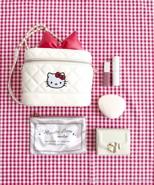 MAJESTIC LEGON / マジェスティックレゴン ショルダーバッグ | ハローキティ キルティングバニティ | 詳細14