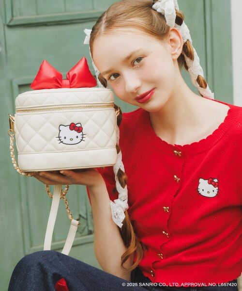 MAJESTIC LEGON / マジェスティックレゴン ショルダーバッグ | ハローキティ キルティングバニティ | 詳細7