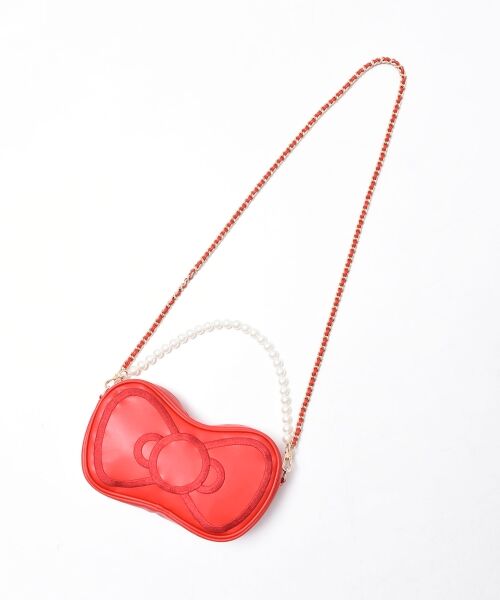 MAJESTIC LEGON / マジェスティックレゴン ショルダーバッグ | ハローキティ リボンチェーンバッグ | 詳細21