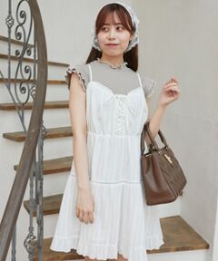 MAJESTIC LEGON / マジェスティックレゴン カットソー | ノースリフリルメロウリブトップス