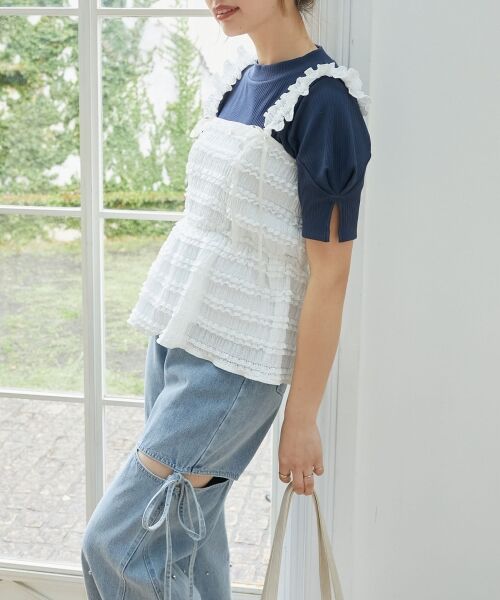 MAJESTIC LEGON / マジェスティックレゴン カットソー | タックスリーブトップス | 詳細11