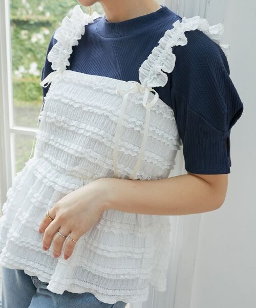 MAJESTIC LEGON / マジェスティックレゴン カットソー | タックスリーブトップス | 詳細13