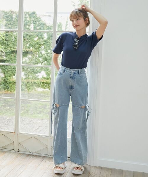 MAJESTIC LEGON / マジェスティックレゴン カットソー | タックスリーブトップス | 詳細14