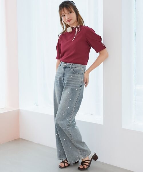 MAJESTIC LEGON / マジェスティックレゴン カットソー | タックスリーブトップス | 詳細21