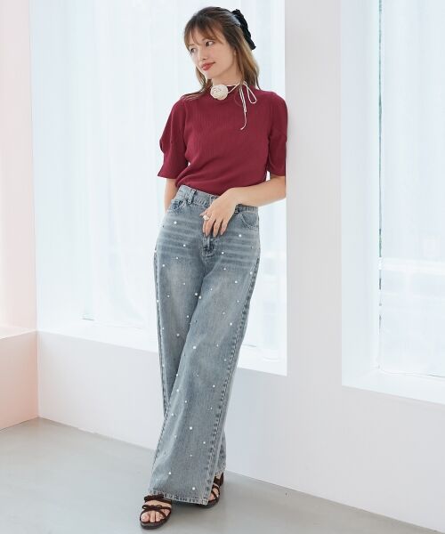 MAJESTIC LEGON / マジェスティックレゴン カットソー | タックスリーブトップス | 詳細4