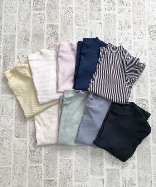 MAJESTIC LEGON/マジェスティックレゴン タックスリーブトップス ブラック M MAJESTIC LEGON/マジェスティックレゴン タックスリーブトップス ブラック M