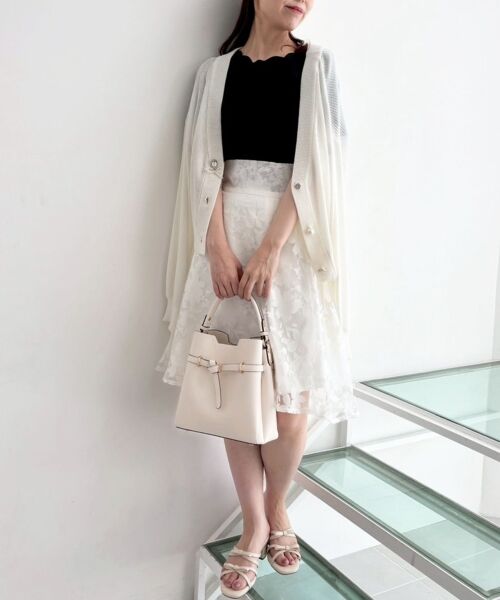 MAJESTIC LEGON / マジェスティックレゴン カットソー | スカラップデザイントップス | 詳細1