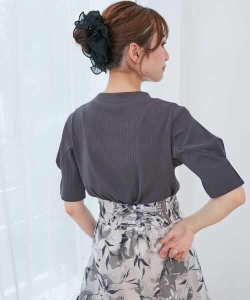 MAJESTIC LEGON / マジェスティックレゴン カットソー | ネックパールリブトップス | 詳細22