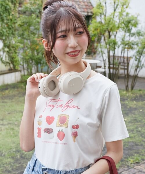 MAJESTIC LEGON / マジェスティックレゴン Tシャツ | スイートモチーフTシャツ | 詳細14