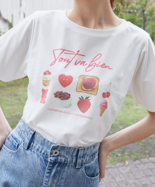 MAJESTIC LEGON / マジェスティックレゴン Tシャツ | スイートモチーフTシャツ | 詳細17