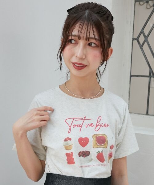 MAJESTIC LEGON / マジェスティックレゴン Tシャツ | スイートモチーフTシャツ | 詳細5