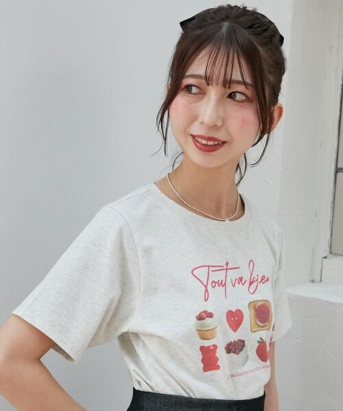 MAJESTIC LEGON / マジェスティックレゴン Tシャツ | スイートモチーフTシャツ | 詳細6