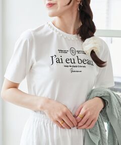 MAJESTIC LEGON / マジェスティックレゴン Tシャツ | パールネックロゴTシャツ