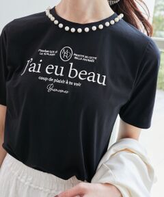 MAJESTIC LEGON / マジェスティックレゴン Tシャツ | パールネックロゴTシャツ