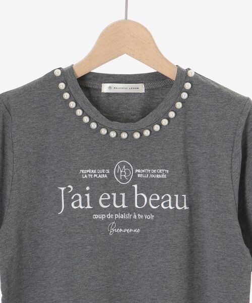 MAJESTIC LEGON / マジェスティックレゴン Tシャツ | パールネックロゴTシャツ | 詳細27