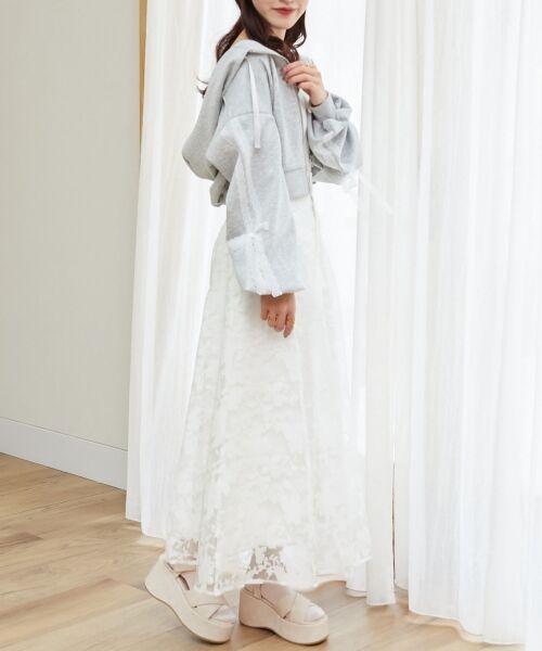 MAJESTIC LEGON / マジェスティックレゴン パーカー | レースリボンラインパーカー | 詳細16