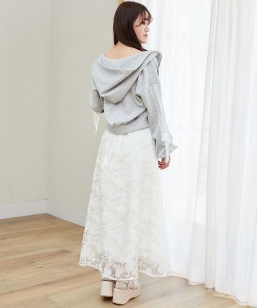 MAJESTIC LEGON / マジェスティックレゴン パーカー | レースリボンラインパーカー | 詳細17