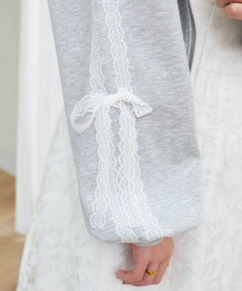 MAJESTIC LEGON / マジェスティックレゴン パーカー | レースリボンラインパーカー | 詳細23