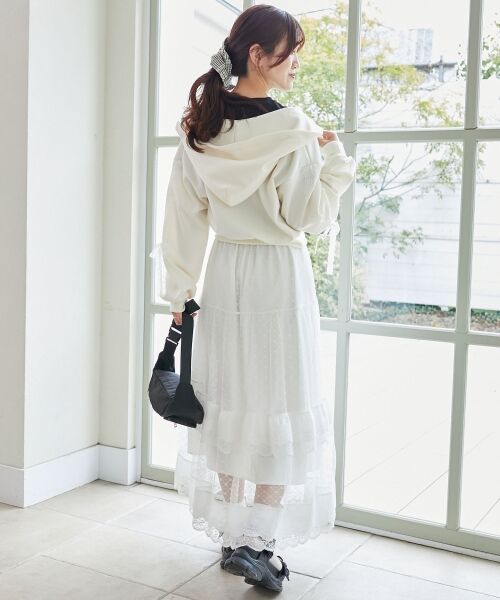 MAJESTIC LEGON / マジェスティックレゴン パーカー | レースリボンラインパーカー | 詳細3