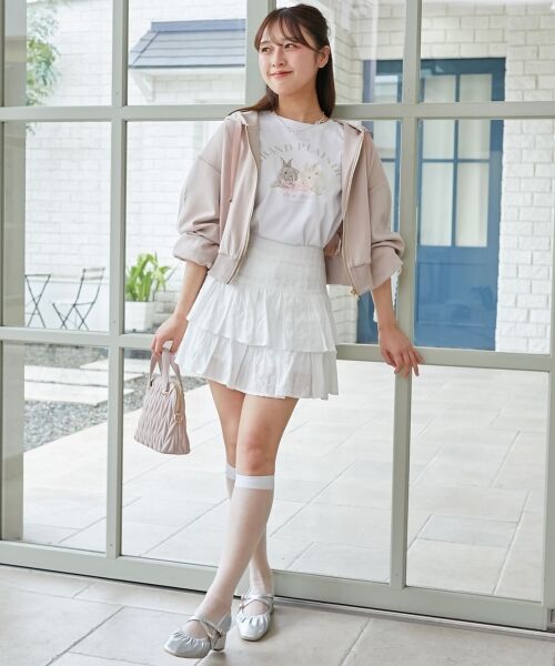 MAJESTIC LEGON / マジェスティックレゴン パーカー | レースリボンラインパーカー | 詳細8