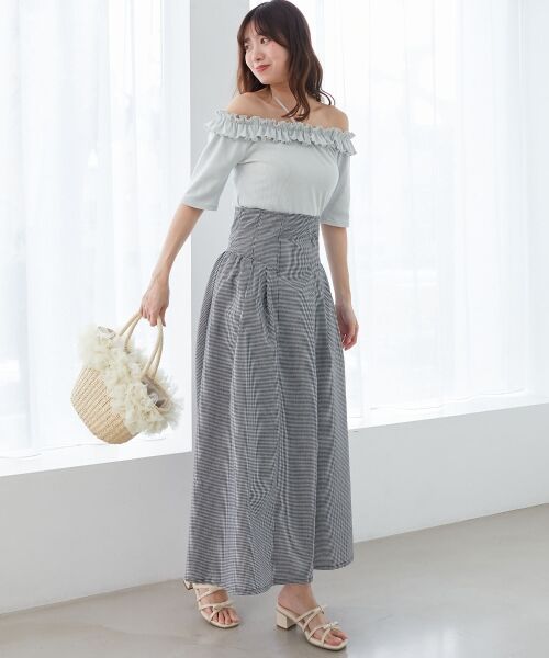 MAJESTIC LEGON / マジェスティックレゴン カットソー | マルチwayチョーカーフリルトップス | 詳細11