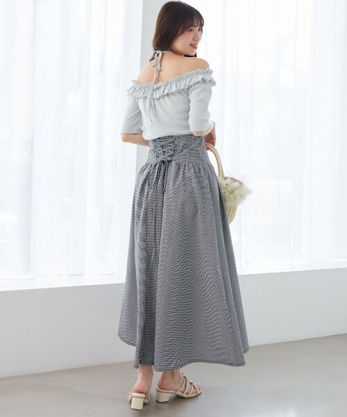 MAJESTIC LEGON / マジェスティックレゴン カットソー | マルチwayチョーカーフリルトップス | 詳細12