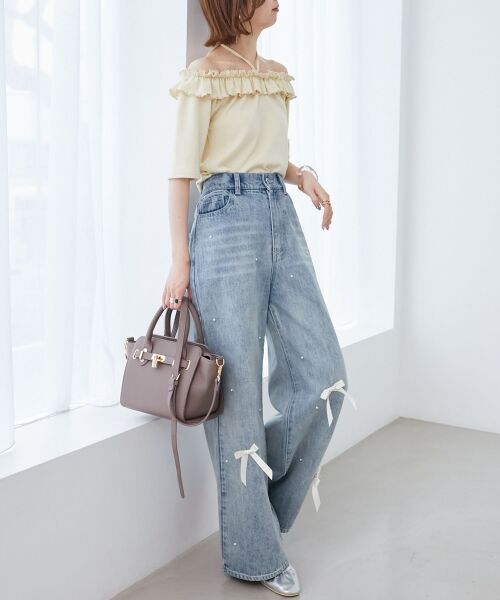 MAJESTIC LEGON / マジェスティックレゴン カットソー | マルチwayチョーカーフリルトップス | 詳細2