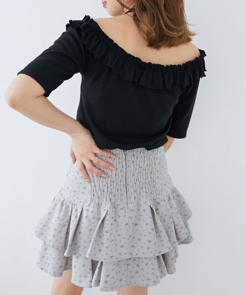 MAJESTIC LEGON / マジェスティックレゴン カットソー | マルチwayチョーカーフリルトップス | 詳細28