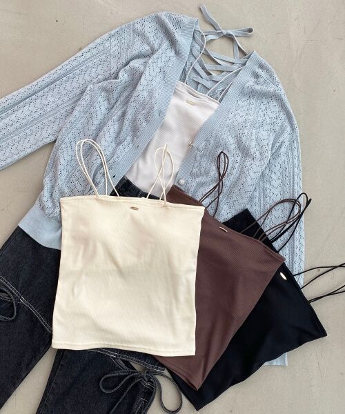 MAJESTIC LEGON / マジェスティックレゴン キャミソール・チューブトップ | カップ付きキャミソール | 詳細13