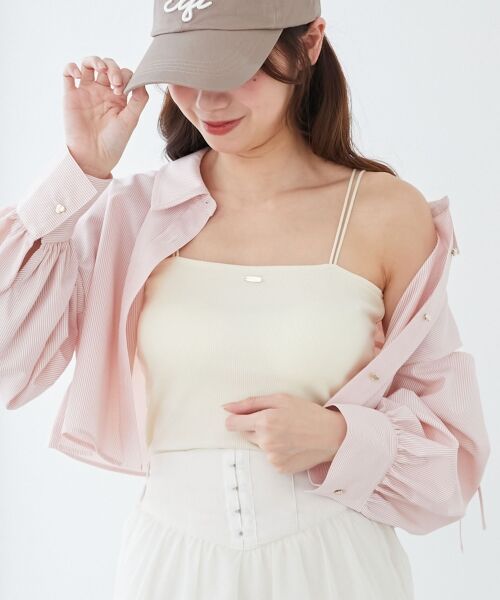 MAJESTIC LEGON / マジェスティックレゴン キャミソール・チューブトップ | カップ付きキャミソール | 詳細3