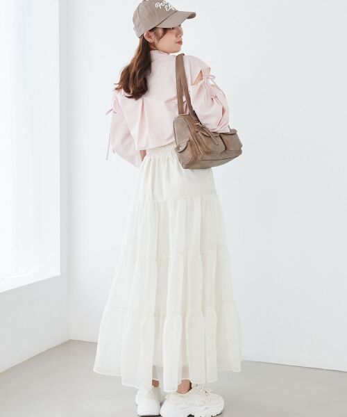 MAJESTIC LEGON / マジェスティックレゴン シャツ・ブラウス | オープンショルダーショートシャツ | 詳細27